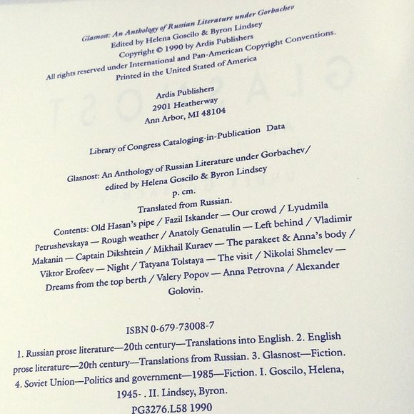 Glasnost and Democracy, Mikhail Gorbachev, Russian Leaders, Russian Literature - Picture 4 of 7